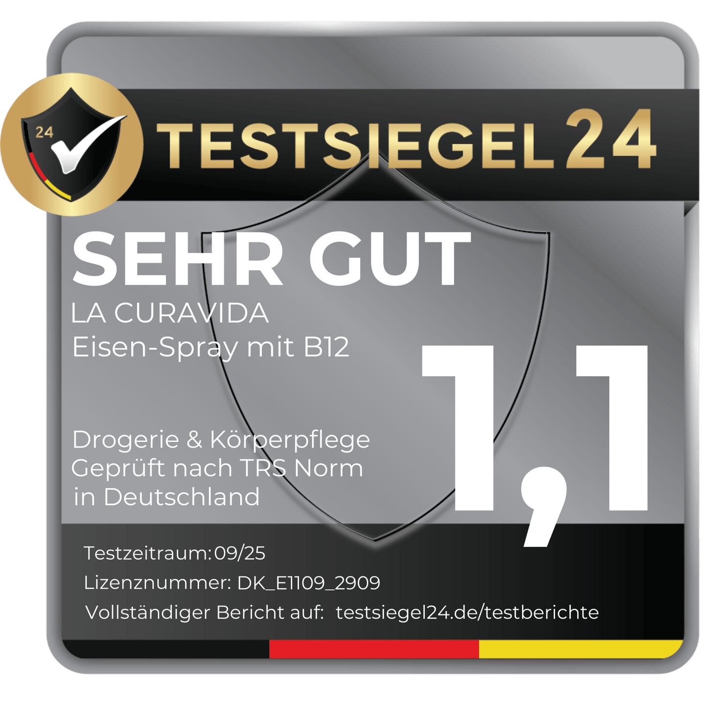 Super IRON Boost – Eisen + Vitamin B12 Mundspray | La Curavida Swiss
